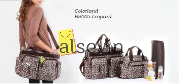 Комплект сумок для мам и малышей BS005 Leopard
