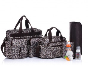 Комплект сумок для мам и малышей BS005 Leopard